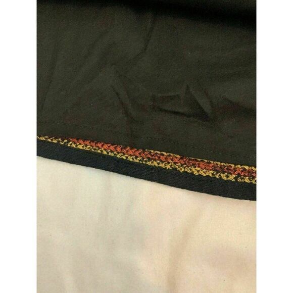 Stella Forest Paris Womens New Embroidered Black Beige Mini Skirt 36 Xs US 2 - Picture 9 of 11